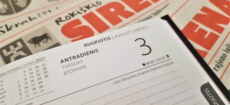 Rugpjūčio 3-oji Lietuvoje ir pasaulyje