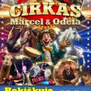 Cirkas „Marcel & Odeta“ pristatys unikalią programą Rokiškyje
