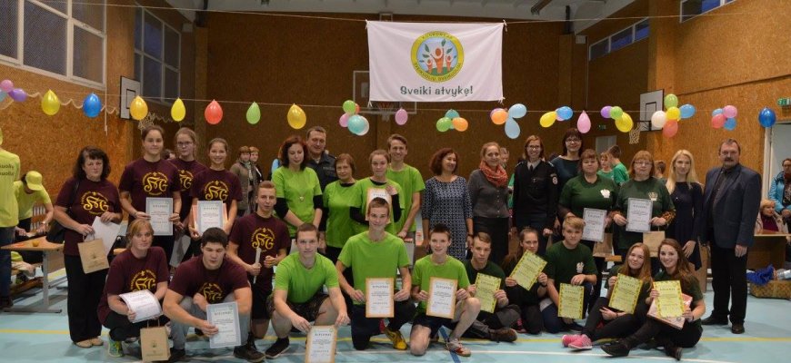 Vyko 5-6, 7-8 ir 9-11 klasių konkurso „Sveikuolių sveikuoliai“ II etapas, kuriame tarp nugalėtojų ir Pandėlio gimnazijos mokiniai (foto)