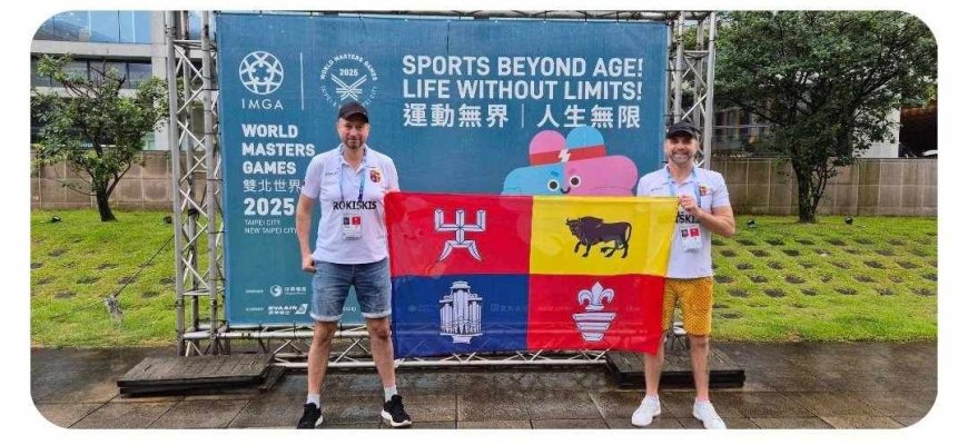 Rokiškėnas Taivane dalyvauja Pasaulio veteranų sporto žaidynėse