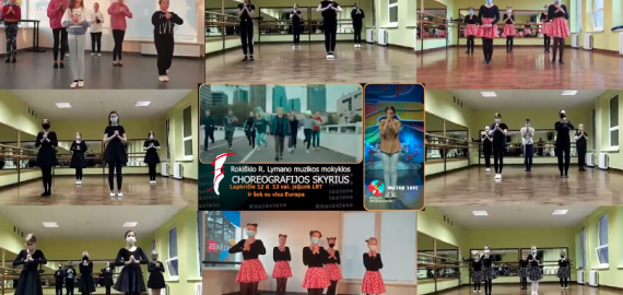 Rokiškio Rudolfo Lymano muzikos mokyklos choreografijos skyriaus mokiniai šoks kartu su visa Europa
