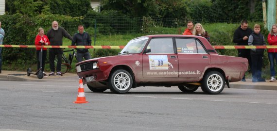Jubiliejinis ralis aplink Lietuvą Rokiškyje bei šonaslydžio pasirodymas (video+foto)