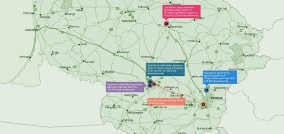 Lietuvos kelių tvarkymo žemėlapis: vietos, kurias geriau aplenkti