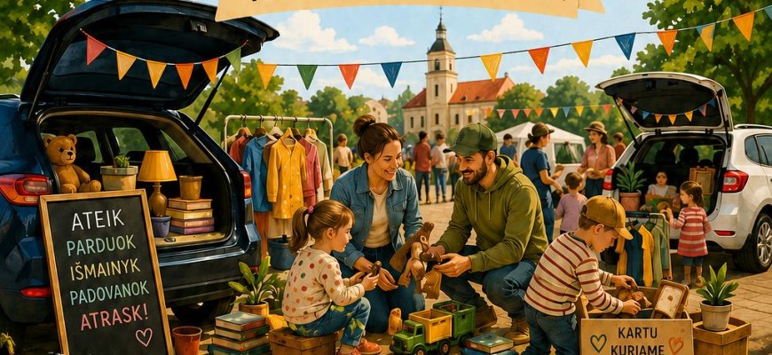 Rokiškyje organizuojamas antrasis „Bagažinių turgus“