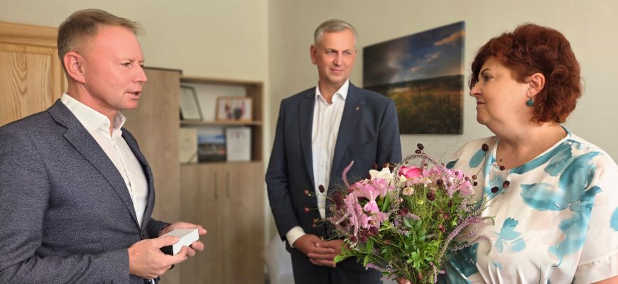Rokiškio socialinių paslaugų centro vadovė Elona Adomavičienė švenčia jubiliejų