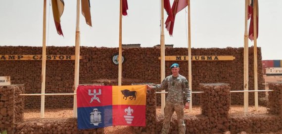 Taikdario misija: apie Rokiškio vėliavą tolimajame Malyje  ir apie mūsų nepastebimus taikaus gyvenimo privalumus