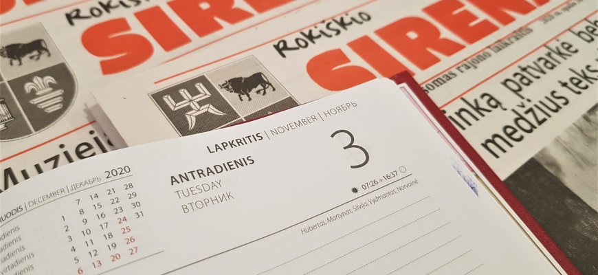 Lapkričio 3-oji Lietuvoje ir pasaulyje