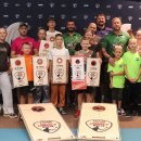 Po intriguojančio turnyro Vilniuje Lietuvos „Cornhole“ čempionu pirmą kartą tapo Paulius Varnas