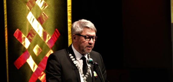 Šventinis Antano Vagonio sveikinimas (video)