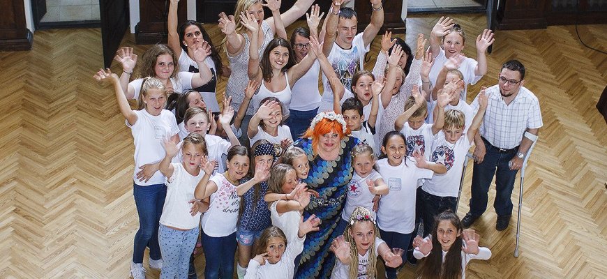Talentingi vaikai atvyko į Dainos Bilevičiūtės organizuojamą stovyklą (foto+video)
