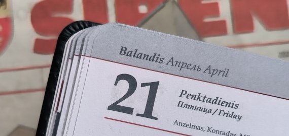 Balandžio 21-oji Lietuvoje ir pasaulyje