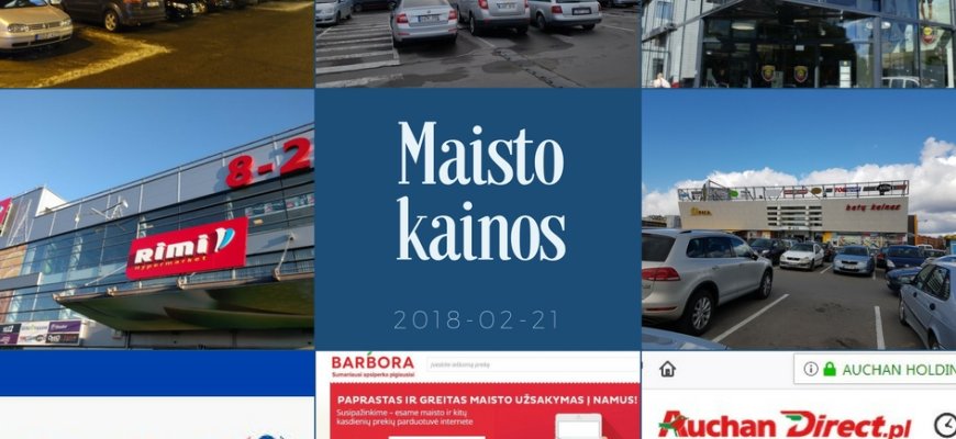 Vasarį brango pigiausi maisto produktai