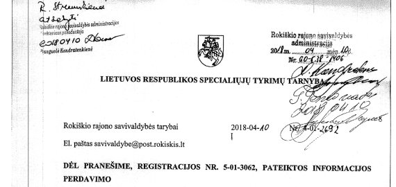 Socialinės paramos centro direktorės pavaduotojo konkurso rezultatai apskųsti Specialiųjų tyrimų tarnybai