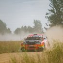 Pirmoji „Rokiškio Grand Rally“ diena: lyderiu tapo Deividas Gezevičius su Evaldu Kvederiu (foto)