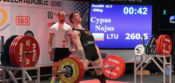 Septyniolikmetis rokiškėnas Nojus Konstantinas Čypas pagerino Europos rekordą (foto)