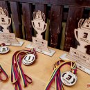 Rokiškio J. Tūbelio progimnazijos pradinių klasių mokinių „Cornhole“ turnyras (foto+video)