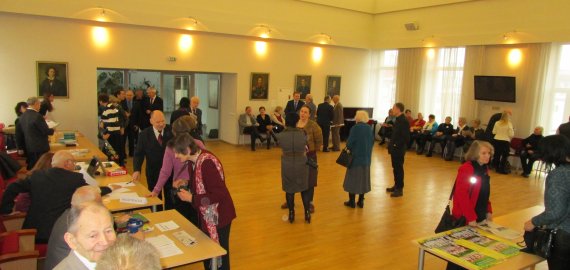 Vilniuje vyko Vilniaus rokiškėnų klubo „Pragiedruliai“ eilinis visuotinis klubo narių susirinkimas