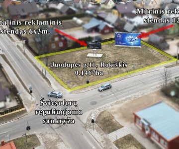 Sklypas Rokiškio mieste