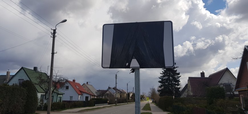 Juodupės gatvėje vairuotojams ruošiama staigmena