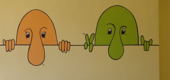 Abiturienčių dovana pradinukams (foto)