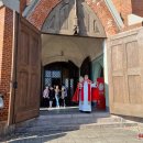 Tikinčiųjų šventė: sekmadienį rokiškėnai sutiko Panevėžio vyskupą L. Vodopjanovą (foto)