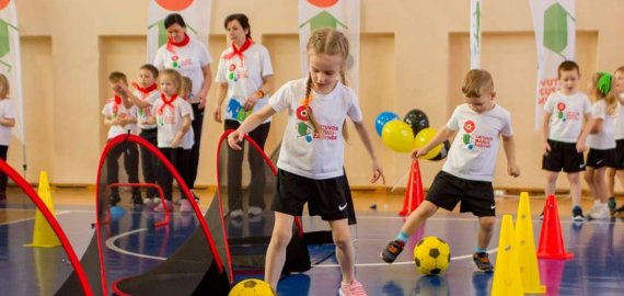Rokiškio lopšelio-darželio ,,Varpelis’’ komanda ,,Lietuvos mažųjų žaidynių 2019” finaliniame festivalyje Panevėžyje