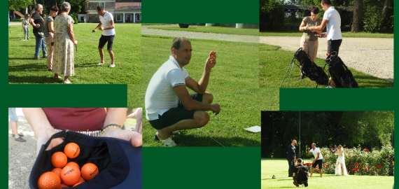 Pristatyta nauja pramoga – žaidimas GOLFink, kurį galės išbandyti kiekvienas rokiškėnas (foto)