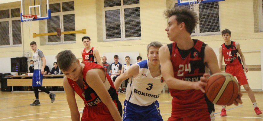 U-18 čempionate jaunieji krepšininkai nusileido vilniečiams (video +foto)