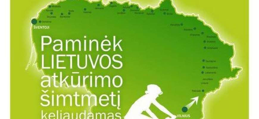 Paminėk Lietuvos atkūrimo šimtmetį keliaudamas