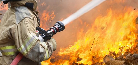 Savaitgalį siautėjo ugnis