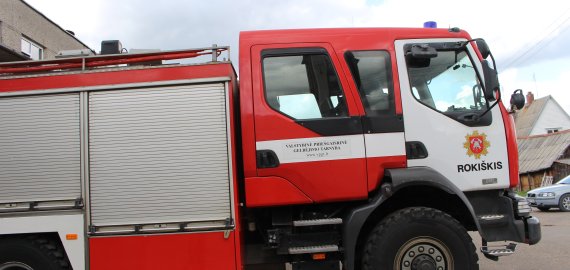 Namo rūsyje degė sauna