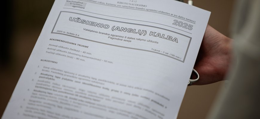 Abiturientams liko dvi savaitės apsispręsti dėl brandos egzaminų