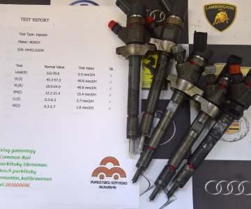 Kuro purkštukai „Citroen“, „Ford“, „Mazda“, „Peugeot“, „Volvo“, 0445110259