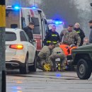 Nelaimė prie didžiosios „Maximos“: perėjoje sužalotas žmogus (video)