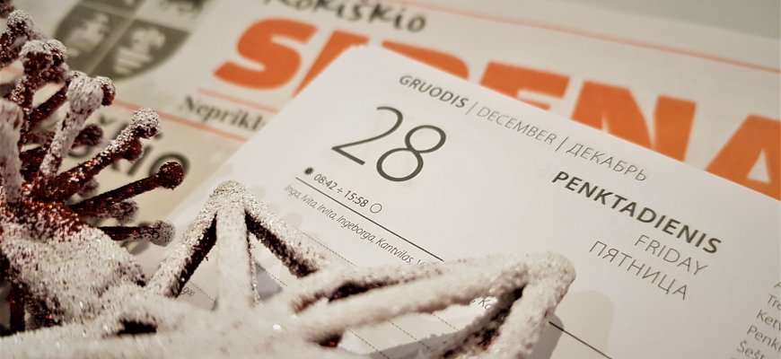 Gruodžio 28-oji Lietuvoje ir pasaulyje