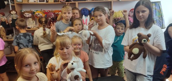 Stovykla ZORO.  Antroji diena - pažintis su teatru (foto)