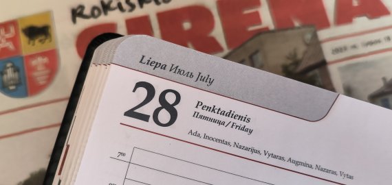 Liepos 28-oji Lietuvoje ir pasaulyje