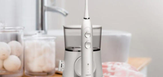 Elektrinis dantų šepetėlis lengvai priežiūrai