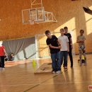 Rokiškio J. Tūbelio progimnazijos pradinių klasių mokinių „Cornhole“ turnyras (foto+video)
