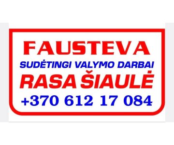 Valymo paslaugos Rokiškyje