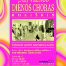 VIENOS DIENOS CHORAS sugrįžta į Rokiškį ir kviečia visus, mėgstančius dainuoti, tapti savo miesto šventės dalimi
