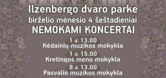 Ilzenbergo dvaro parke birželio muzikos festivalis