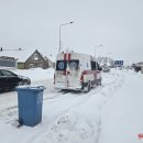 Penktadienis Rokiškyje pažymėtas nelaime: per pūgą partrenktas pėsčiasis (foto+video)