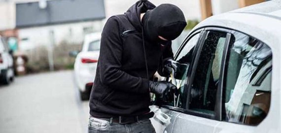 Rokiškyje pavogtas automobilis