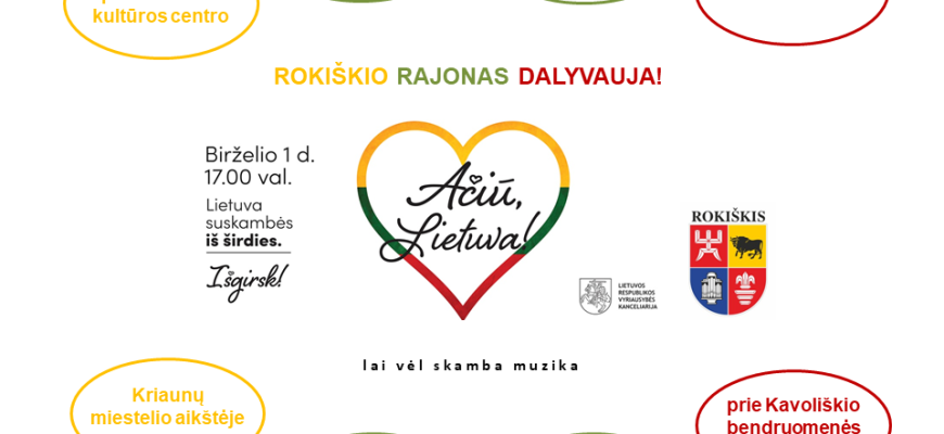 Iniciatyva „Ačiū, Lietuva!“ subūrė rekordinį skaičių muzikinių kolektyvų