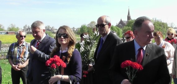Pagerbė Antrojo pasaulinio karo aukų atminimą