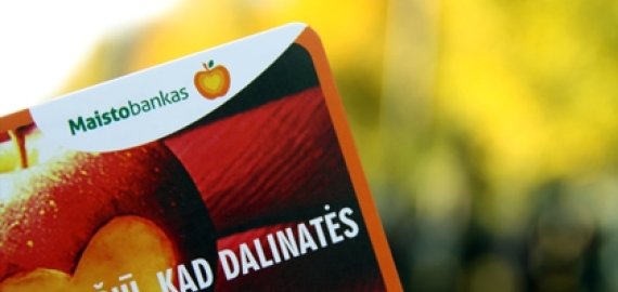 Šalies prekybos centruose – jubiliejinė „Maisto banko“ akcija