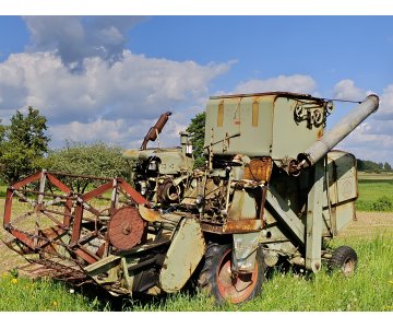 „Claas Europa“ kombainas