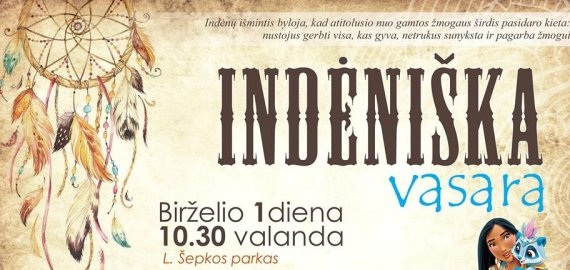 Tarptautinę vaikų gynimo dieną - Indėniška vasaros sutiktuvių šventė!
