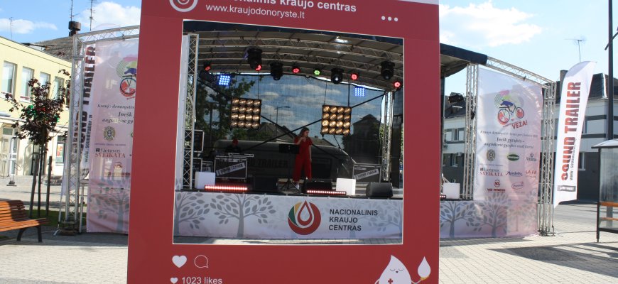 Liepos 10-ąją Neatlygintinos kraujo donorystės turas per Lietuvą